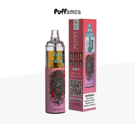 RandM Tornado 7000 Puff Şarj Edilebilir VAPE