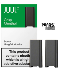 juul2 crisp menthol puffamca