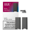 Juul2 Ruby Menthol Pod Kartuş