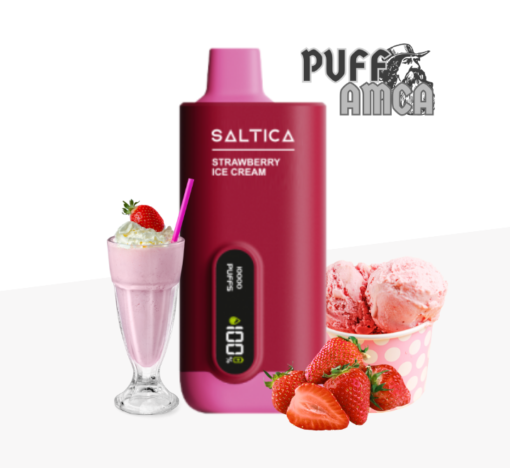 saltica 10000 strawberry ıce cream puff pufamca.com.tr