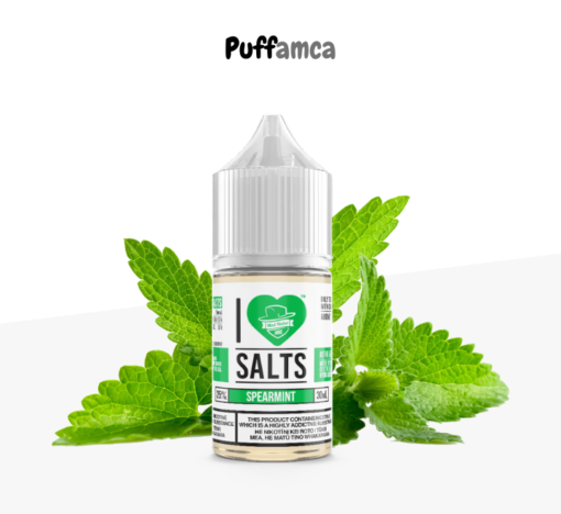 I Love Salts Spearmint Salt Likit pufamca.com.tr