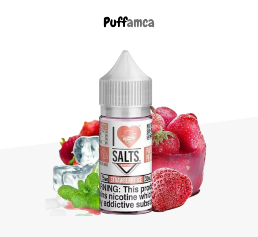 I Love Salts Strawberry Ice Salt Likit pufamca.com.tr