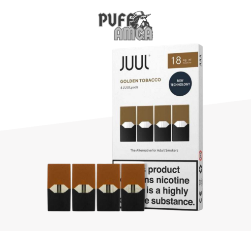 Juul Golden Tobacco 1.8% Pod Kartuş pufamca.com.tr