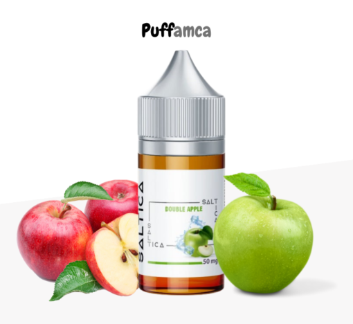 Saltica Double Apple Salt Likit 30 ml pufamca.com.tr