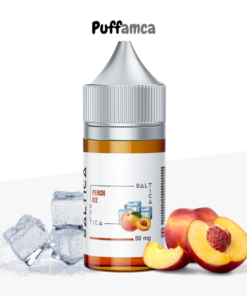 Saltica Peach Ice Salt Likit pufamca.com.tr