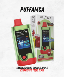 Saltica 20000 double apple puff sipariş ver - puffamca