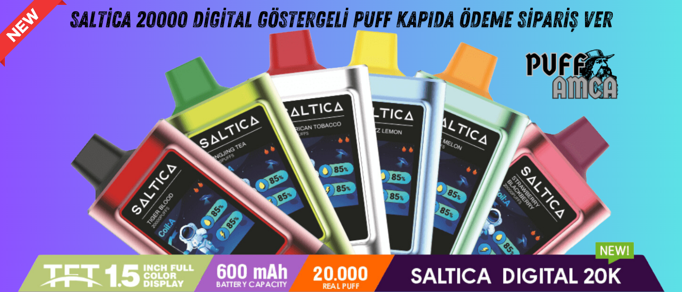 saltica 20000 digital puff kapıda ödeme sipariş ver - puffamca